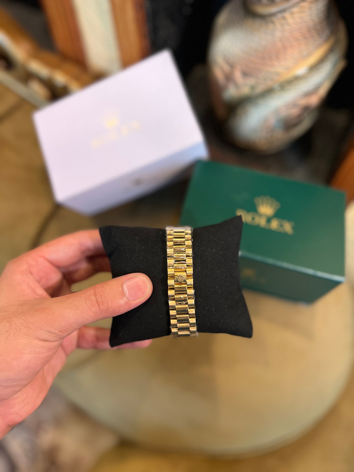 RLX - 104: Rolex OysterPerpetual Datejust Gold