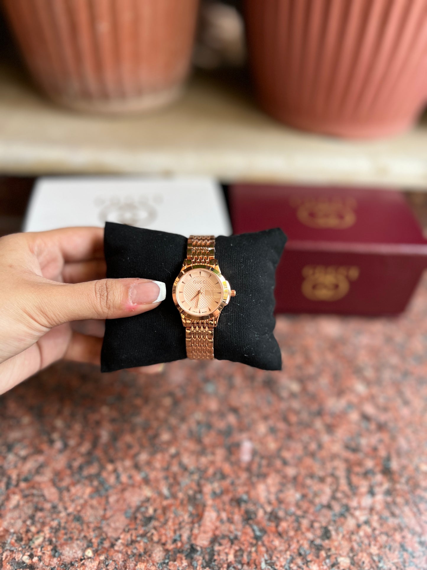 GUC 504 - Classic Rosegold Gucci